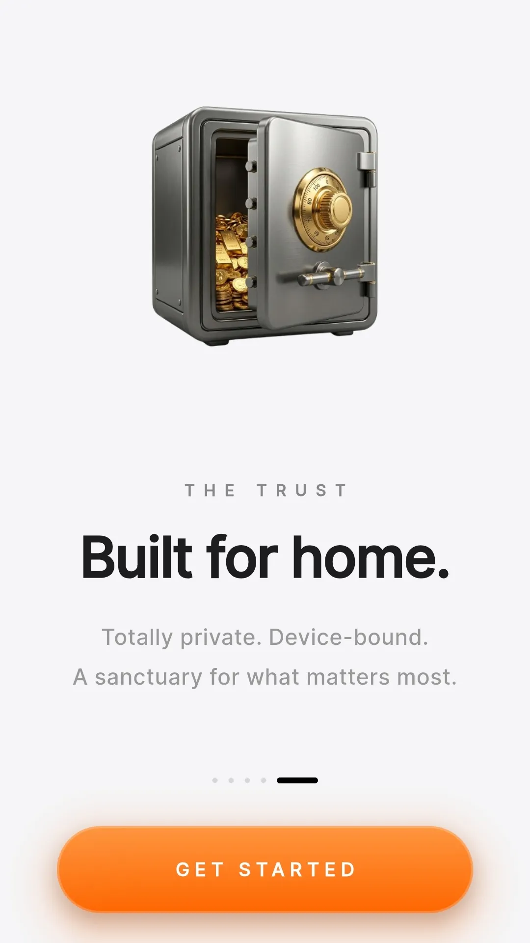 Privacy — Built for home. Totally private.